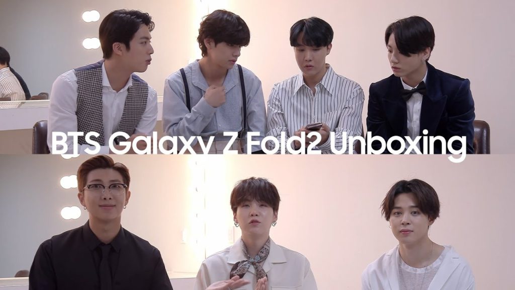 samsung unpacked bts