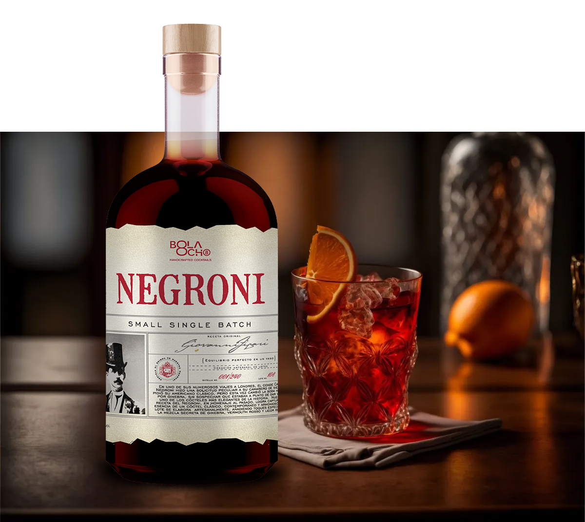 Negroni Bola Ocho