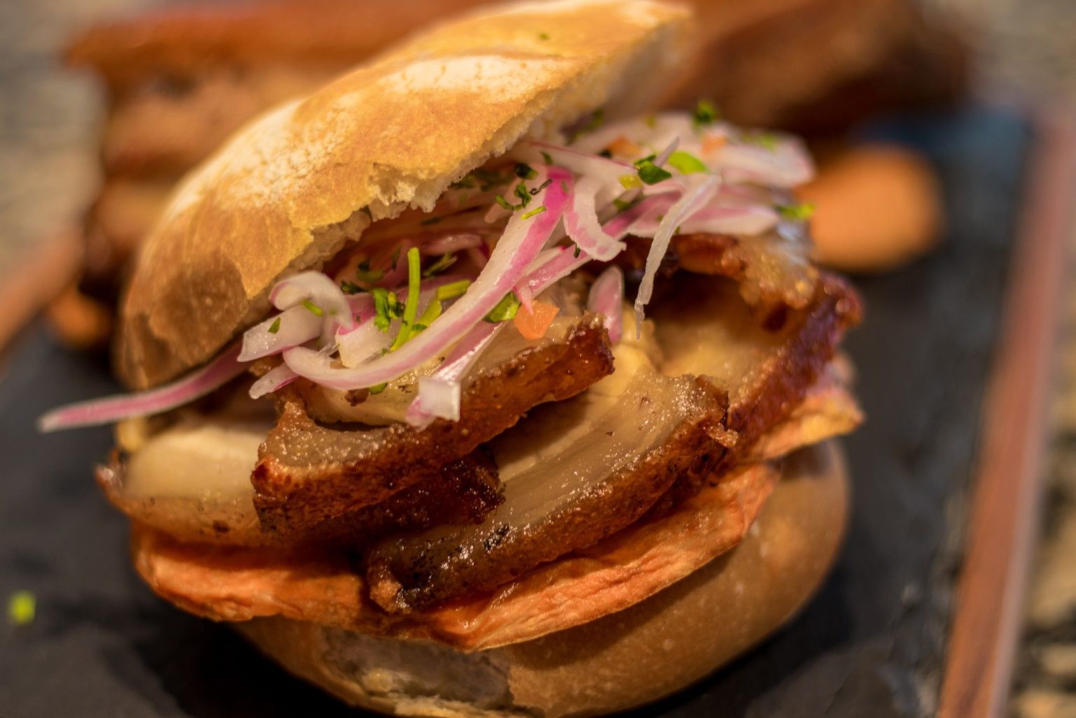 Pan Con Chicharrón Peruano A Culinary Journey Through Peruvian Flavors 3319